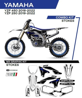 Okleina UFO Yamaha YZF 250 19-22 YZF 450 18-22