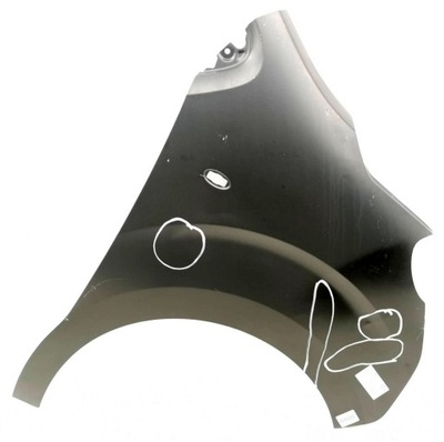 Крила правий перед citroen spacetourer v 16- фото №1