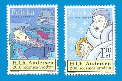 4023-24** - Hans Christian Andersen - 2005r czyste