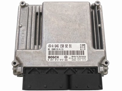 ECU MERCEDES C W203 2.2 CDI A6461509291 0281012812 