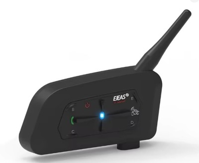 Interkom Bluetooth Do Kasku Motocyklowego Ejeas V7, Zasięg 700 Metrów