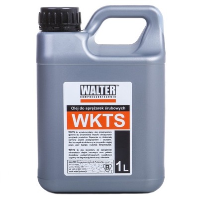 Olej do sprężarek kompresorów WKTS 1L Walter