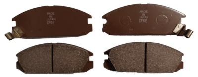 Тормозные колодки d5022m gdb5022m honda accord civic prelude crx фото №1