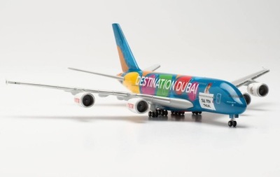 Model samolotu Airbus A380 EMIRATES MAGIC 1:500