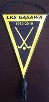 Proporczyk LKS Gąsawa 50 lat
