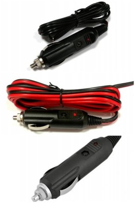 Штекер штекер роз'єм прикурювача з проводом 2metr фото №1