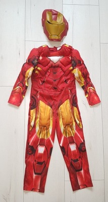 KOSTIUM STRÓJ AVENGERS IRON MEN IRON MAN 6-8 l