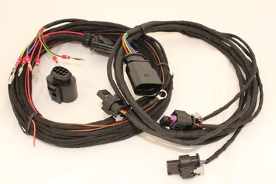 Жгут задних датчиков парковки vw t- roc фото №1