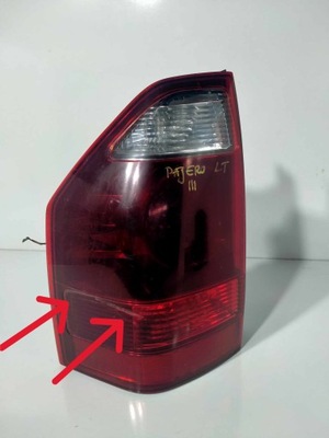 Лампа левая задняя mitsubishi pajero 03-06 фото №1