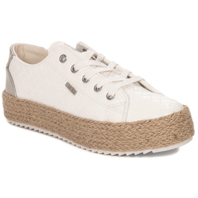 Espadryle buty Big Star JJ274397 White Białe r.39