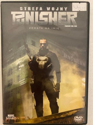 Film Punisher. Strefa wojny ZEMSTA MA IMIĘ DVD