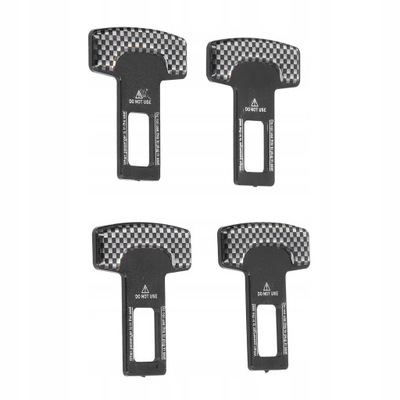 4x заглушки ременів безпеки фото №1