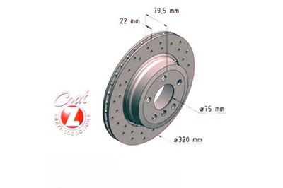 ZIMMERMANN DISCOS DE FRENADO 2 PIEZAS BMW X3 E83 03-10  