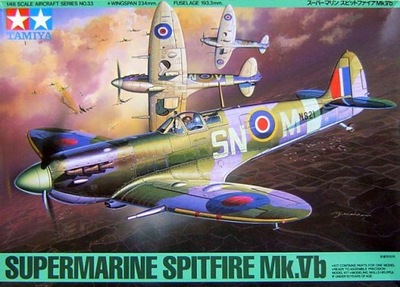 1:48 Supermarine Spitfire Mk.Vb Tamiya 61033