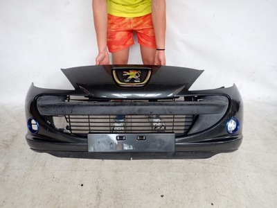 Peugeot 206 plus 09-12 бампер перед передній 9676868477 фото №1