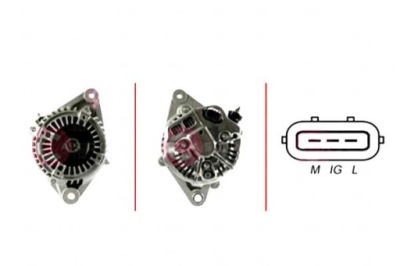 Casco генератор toyota yaris 1.0 16v scp1_. nlp1 фото №1