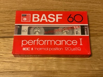 BASF performance I 60 1982-84 US, nowa w folii, #145