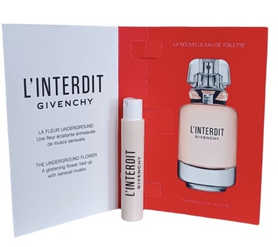 Givenchy L'interdit edt 1ml spray