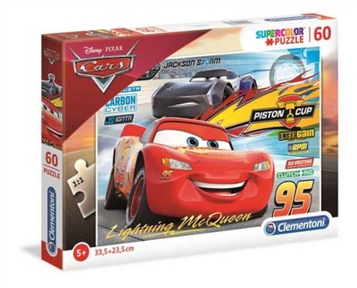 Puzzle 60 el Cars CLEMENTONI 26973