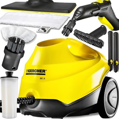 MYJKA PAROWA KARCHER SC3 EASYFIX 1900W PAROWNICA MOP DO FUG KAFELEK PODŁÓG