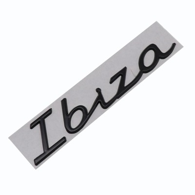 PEGADURA EMBLEMA INSIGNIA AL AUTO LOGOTIPO SEAT IBIZA 20.2*3.9CM  