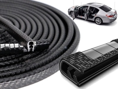 Посилена! прокладка 10m молдинг двері капот кришки mercedes smart bmw mini фото №1