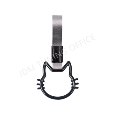 JDM Accessories Cat Tsurikawa Ring Handle Hand Strap Loops Bumper Bu~55123 