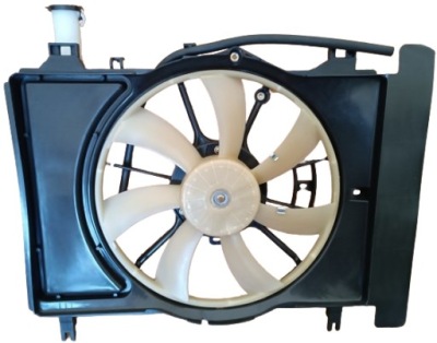 Корпус вентилятор радіатора toyota yaris ii 06-11 iii 11-20 16711-37050 фото №1