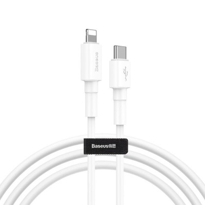 KABEL BASEUS 1m USB-C LIGHTNING 18W IPHONE 11 12