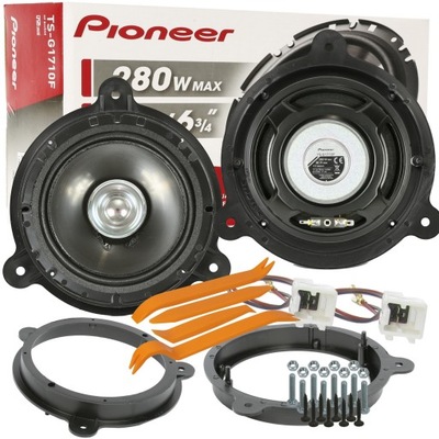 PIONEER SPEAKERS NISSAN QASHQAI J10 FRONT I REAR  