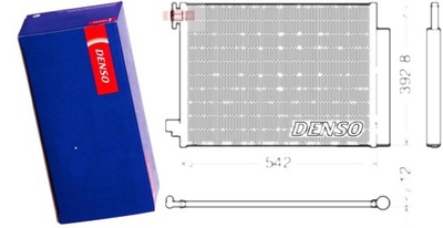 Радиатор кондиционера dacia renault dokker 12- , фото №1