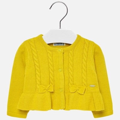 Sweter dziewczęcy MAYORAL 2316 żółty - 74