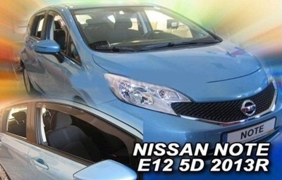 DEFLECTORES HEKO NISSAN NOTE II E12 2013-20 4SZTUKI  