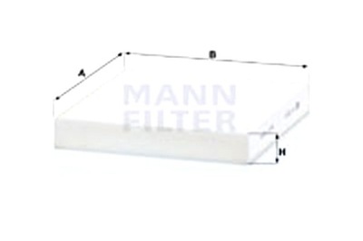 MANN-FILTER FILTRAS KABINOS ALFA ROMEO 159 BRERA SPIDER FERRARI 812 GTS 