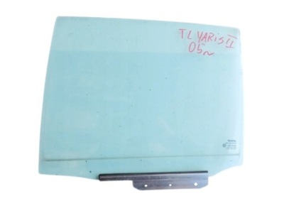 Стекло задняя левая дверь toyota yaris ii 5 дверь 2006-2011 rok 2005r l 5 фото №1