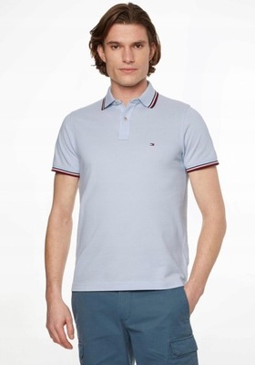 133 __ TOMMY HILFIGER __ MĘSKA POLO SLIM XXL