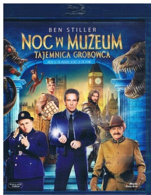 NOC W MUZEUM: TAJEMNICA GROBOWCA [BLU RAY]