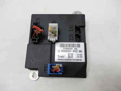 Mercedes e w211 lift модуль сиденье блок управления фото №1