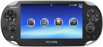 KONSOLA SONY PS VITA OLED WIFI + KARTA 16GB + ETUI + ŁADOWARKA