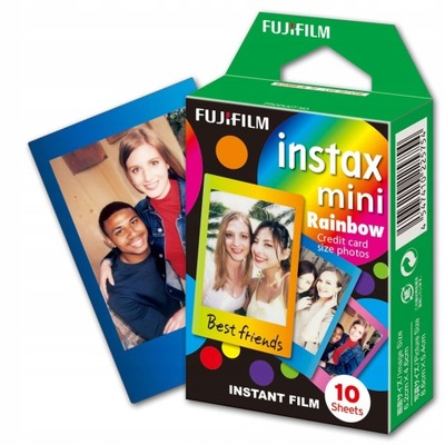 10x Film Wkład Fujifilm Instax Mini Rainbow 10 zdjęć