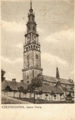 Pocztówka Częstochowa Jasna Góra