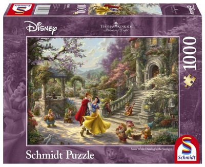 SQ Puzzle 1000 KINKADE Królewna Śnieżka i siedmiu