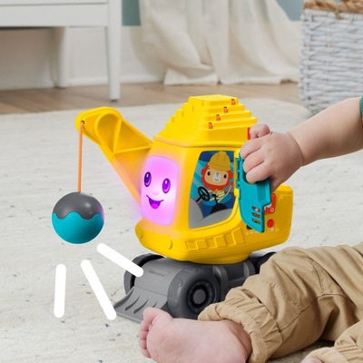 WESOŁY DŹWIG „UKŁADAJ I LICZ” FISHER-PRICE