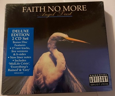 2CD FAITH NO MORE Angel Dust FOLIA digipack delux