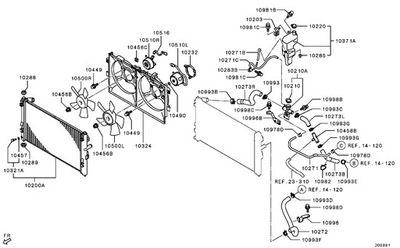 Шланг mitsubishi 1370a871 фото №1