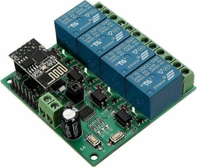 Moduł przekaźnika 4-kanałowy WiFi IoT 12V ESP8266 do Smart Home