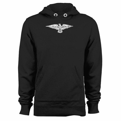 Bluza z kapturem Duesenberg Straight 8 Logo Unisex Hoodie