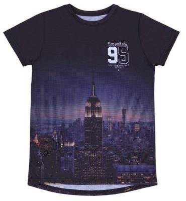 Lekka koszulka NYC Nowy Jork PRIMARK REBEL 11-12