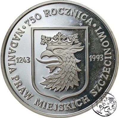 III RP, 200000 złotych, 1993, Szczecin