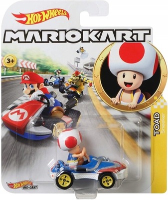 HOT WHEELS MARIO KART TOAD SNEAKER NOWY !!!